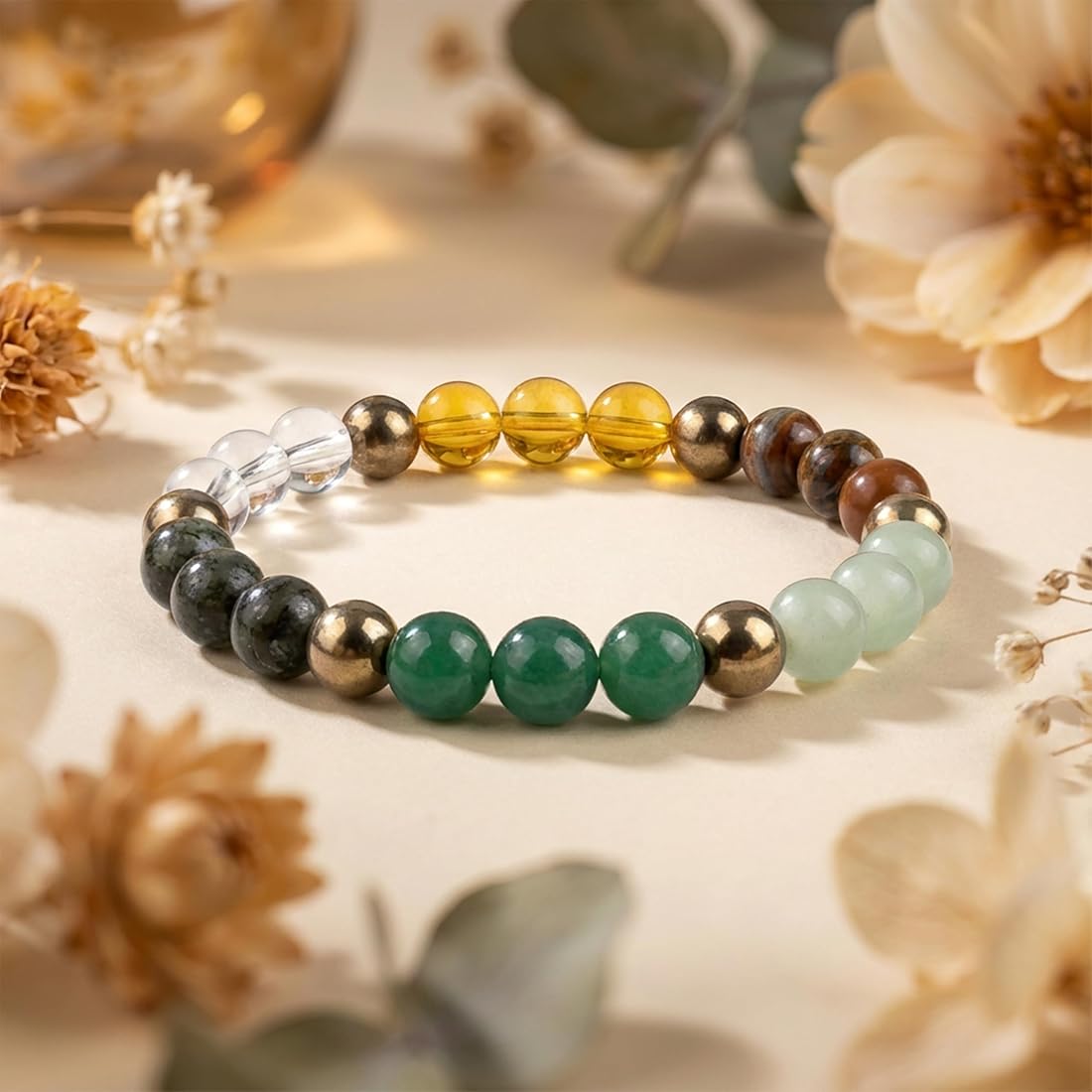 Money Magnet - Tiger Eye, Citrine, Aventurine