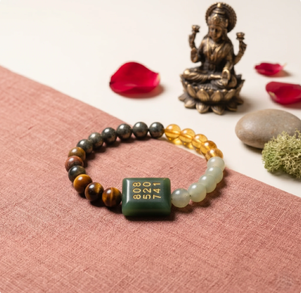 Money Magnet Fusion Bracelet with Zibu Stone