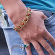 Gold Plated Essential Rudraksha Bracelet
