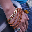 Gold Plated Essential Rudraksha Bracelet