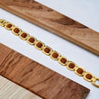 Gold Plated Essential Rudraksha Bracelet