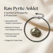 Pyrite Couple Combo – Bracelet & Anklet