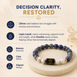 Libra (तुला राशि) Zodiac Lapis Lazuli & Howlite Bracelet