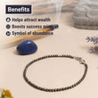 Mahalaxmi Pyrite Anklet For Wealth
