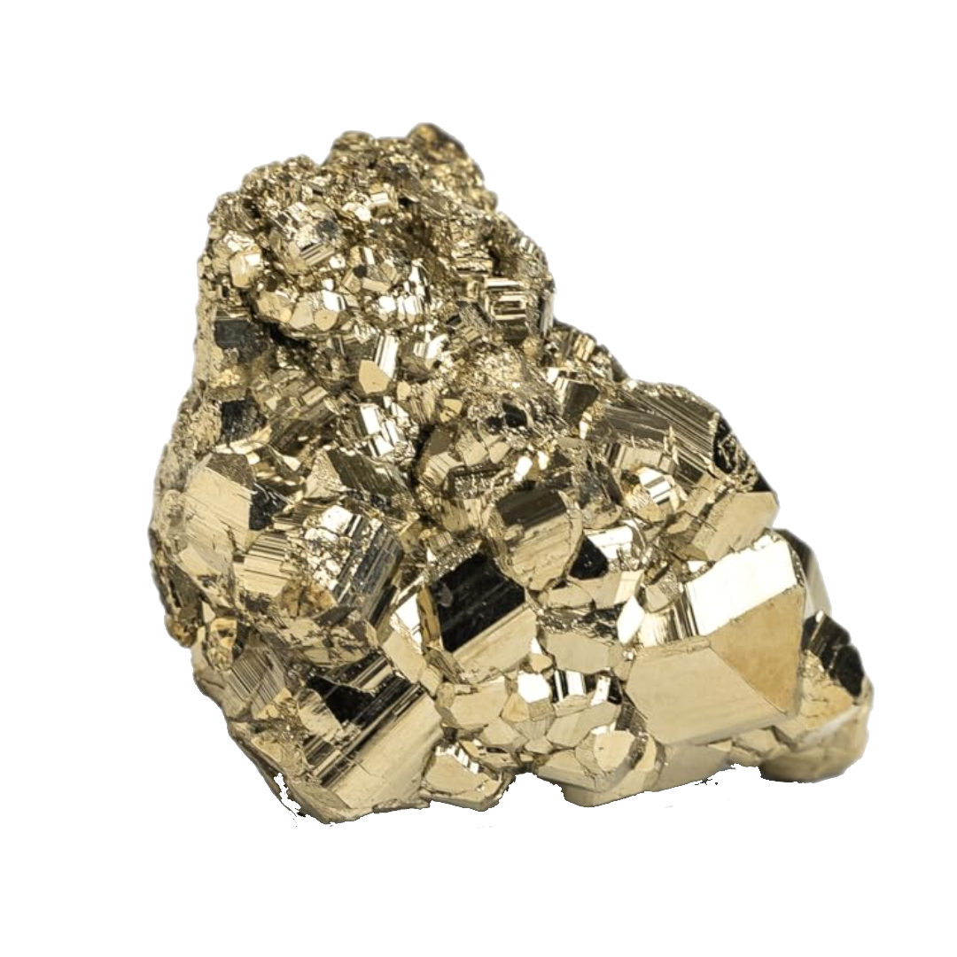 Pyrite Couple Combo – Raw Bracelet & Anklet for Wealth