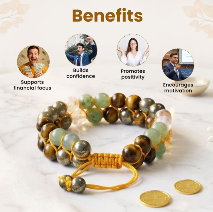 Money Magnet Fusion Tie-Up Band