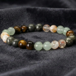 Money Magnet Fusion Band - Pyrite, Tiger Eye, Citrine & Aventurine