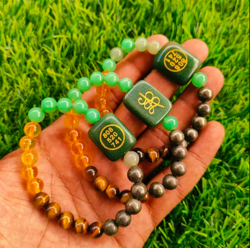 Money Magnet Fusion Bracelet with Zibu Stone