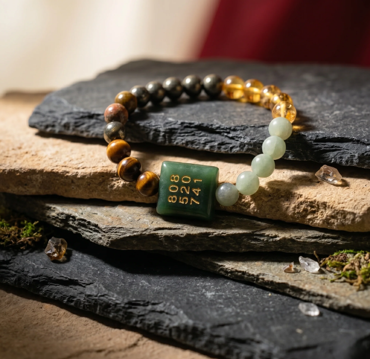 Money Magnet Fusion Bracelet with Zibu Stone
