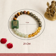 Money Magnet Fusion Bracelet with Zibu Stone