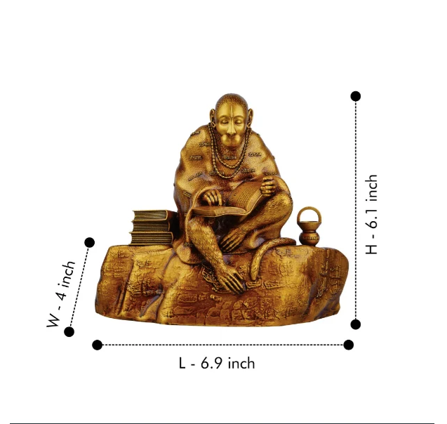 Ramayani Hanuman Ji Idol Home & Office Decor Item for Gift
