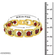 Gold Plated Essential Rudraksha Bracelet