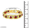 Gold Plated Essential Rudraksha Bracelet
