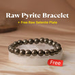 Raw Pyrite bracelet (Stone of Wealth)